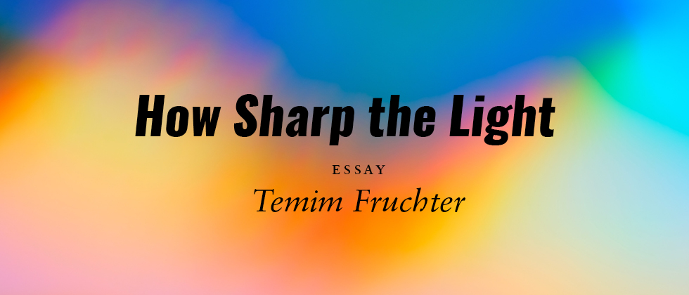 How Sharp the Light - Temim Fruchter